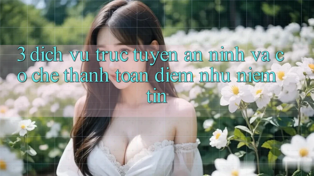3. Dịch vụ trực tuyến An ninh Và Cơ Chế Thanh toán: Điểm Như Niềm Tin
