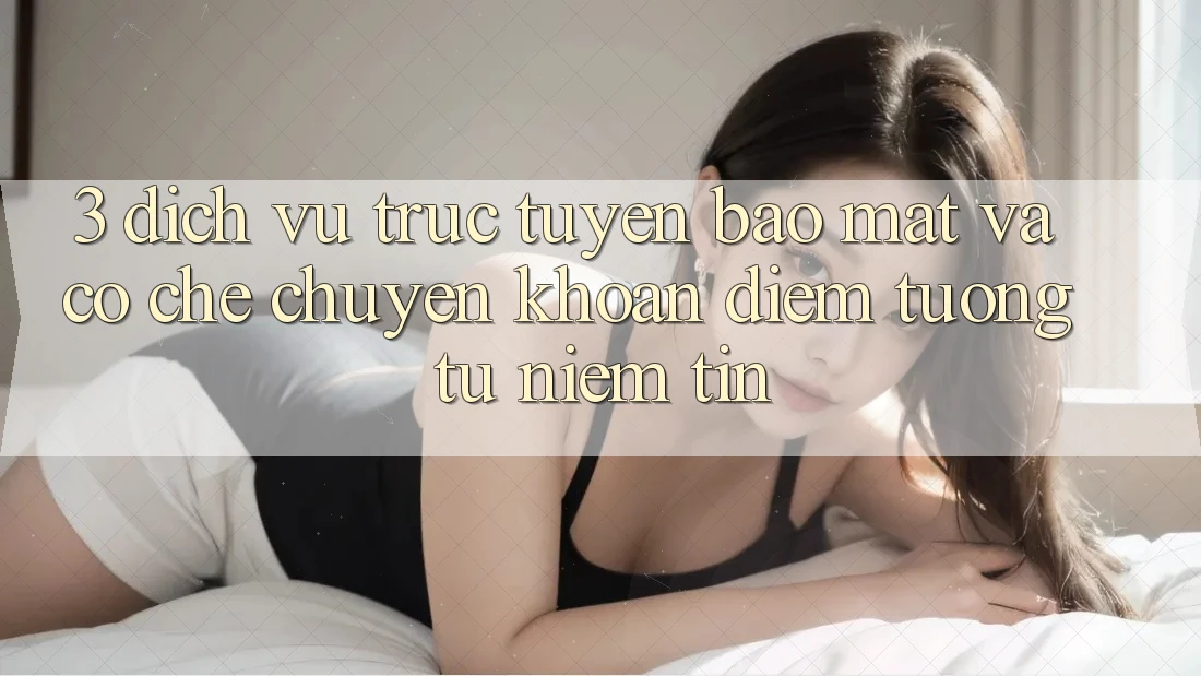 3. Dịch vụ trực tuyến Bảo Mật Và Cơ Chế Chuyển khoản: Điểm Tương tự Niềm Tin