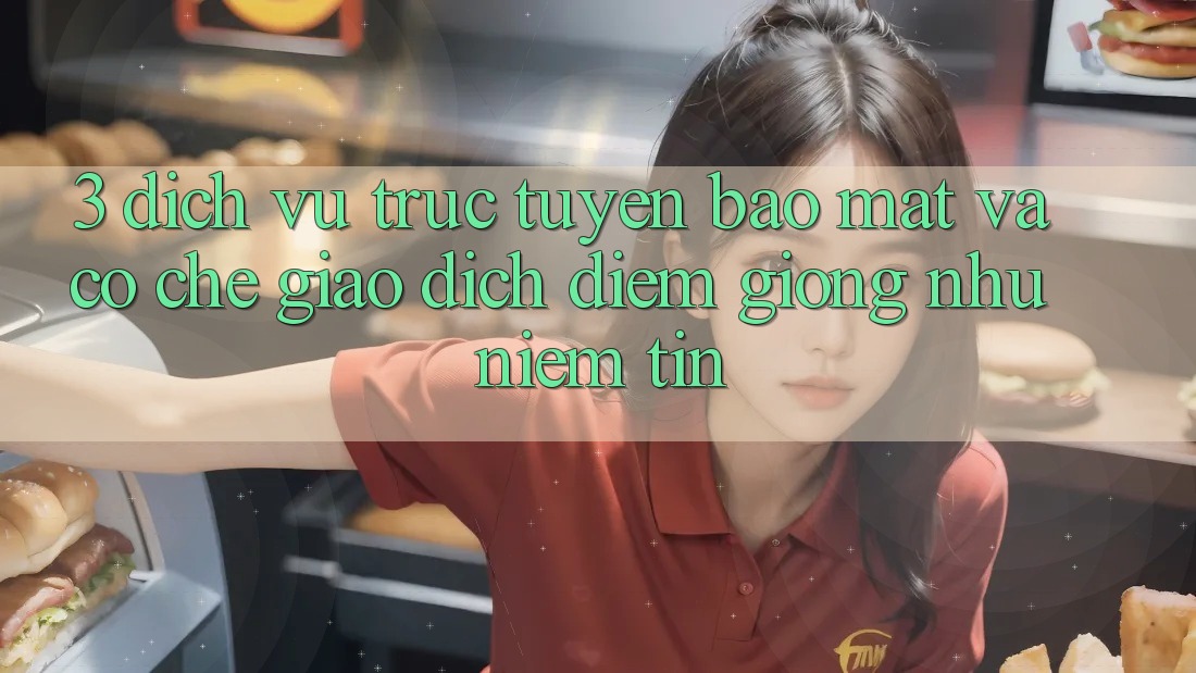 3. Dịch vụ trực tuyến Bảo Mật Và Cơ Chế Giao Dịch: Điểm Giống như Niềm Tin