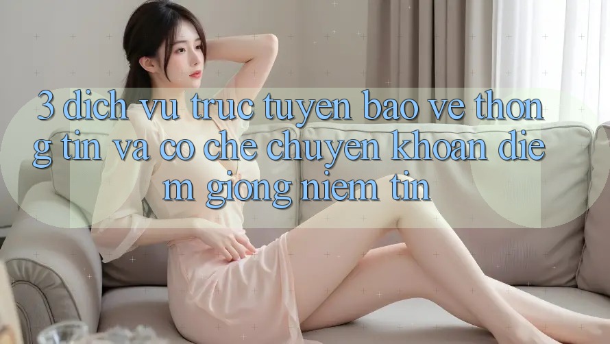 3. Dịch vụ trực tuyến Bảo vệ thông tin Và Cơ Chế Chuyển khoản: Điểm Giống Niềm Tin