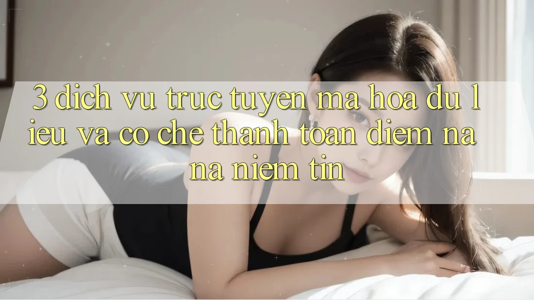 3. Dịch vụ trực tuyến Mã hóa dữ liệu Và Cơ Chế Thanh toán: Điểm Na ná Niềm Tin