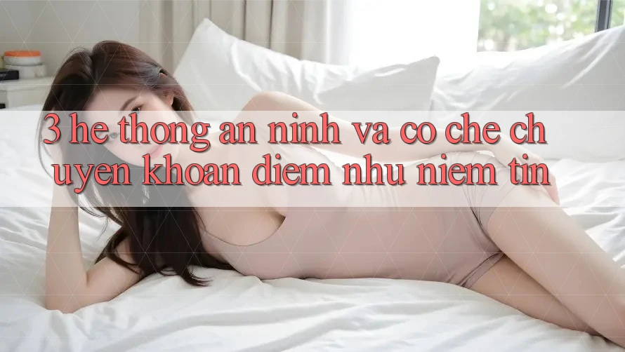 3. Hệ Thống An ninh Và Cơ Chế Chuyển khoản: Điểm Như Niềm Tin 3. Hệ Thống An ninh Và Cơ Chế Chuyển khoản: Điểm Như Niềm Tin