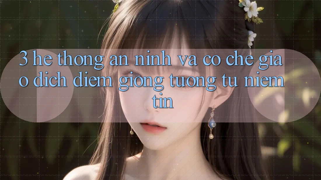 3. Hệ Thống An ninh Và Cơ Chế Giao Dịch: Điểm Giống tương tự Niềm Tin