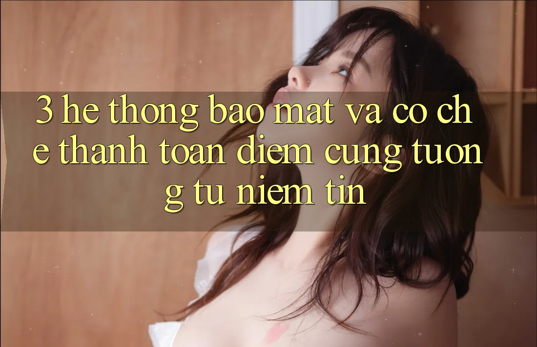 3. Hệ thống Bảo Mật Và Cơ Chế Thanh toán: Điểm Cũng tương tự Niềm Tin 3. Hệ thống Bảo Mật Và Cơ Chế Thanh toán: Điểm Cũng tương tự Niềm Tin