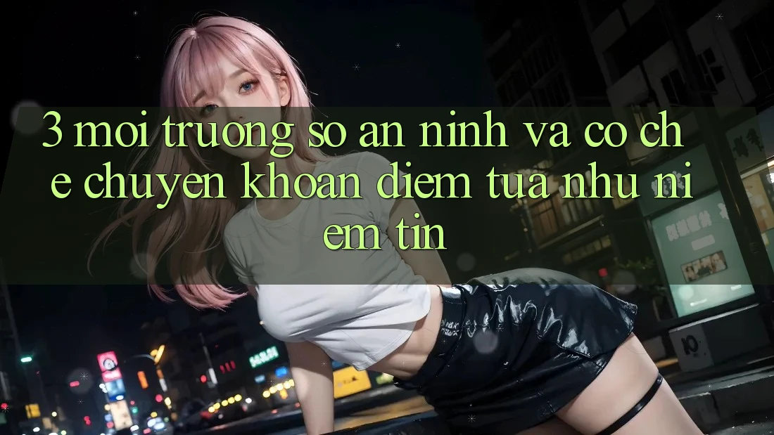 3. Môi trường số An ninh Và Cơ Chế Chuyển khoản: Điểm Tựa như Niềm Tin