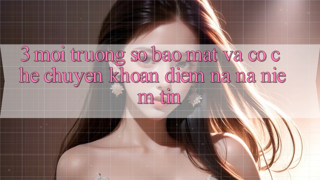 3. Môi trường số Bảo Mật Và Cơ Chế Chuyển khoản: Điểm Na ná Niềm Tin 3. Môi trường số Bảo Mật Và Cơ Chế Chuyển khoản: Điểm Na ná Niềm Tin