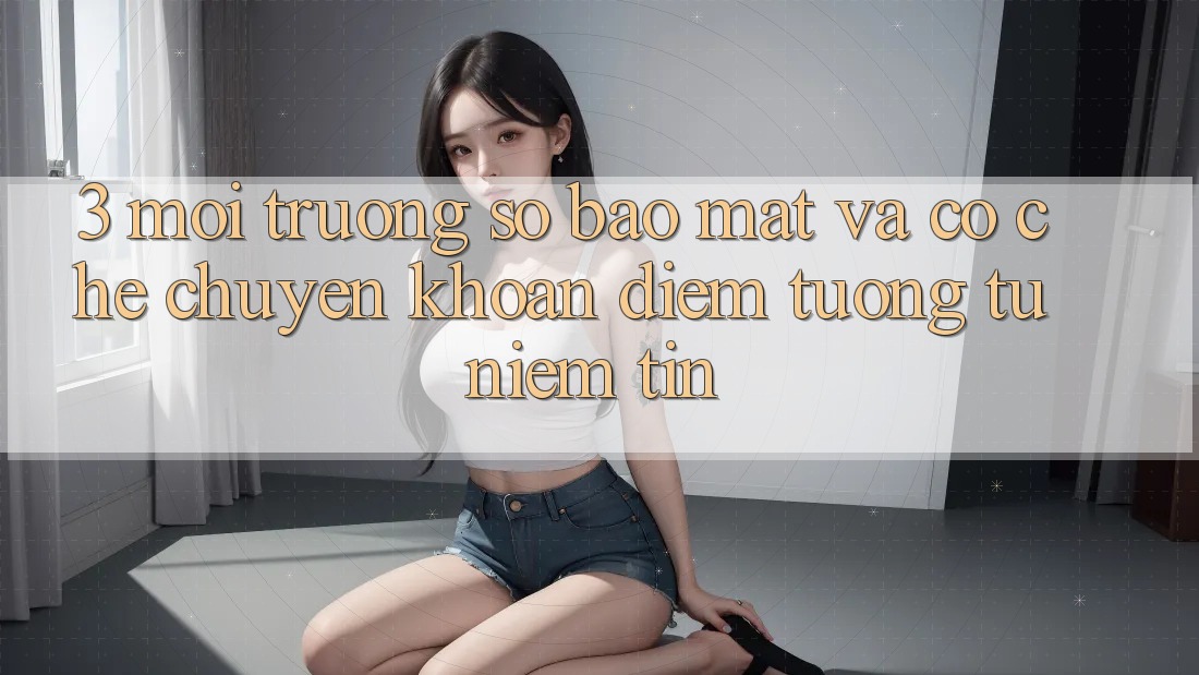 3. Môi trường số Bảo Mật Và Cơ Chế Chuyển khoản: Điểm Tương tự Niềm Tin 3. Môi trường số Bảo Mật Và Cơ Chế Chuyển khoản: Điểm Tương tự Niềm Tin