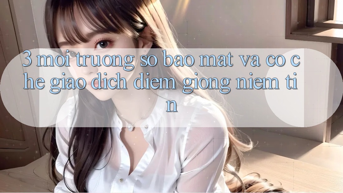 3. Môi trường số Bảo Mật Và Cơ Chế Giao Dịch: Điểm Giống Niềm Tin