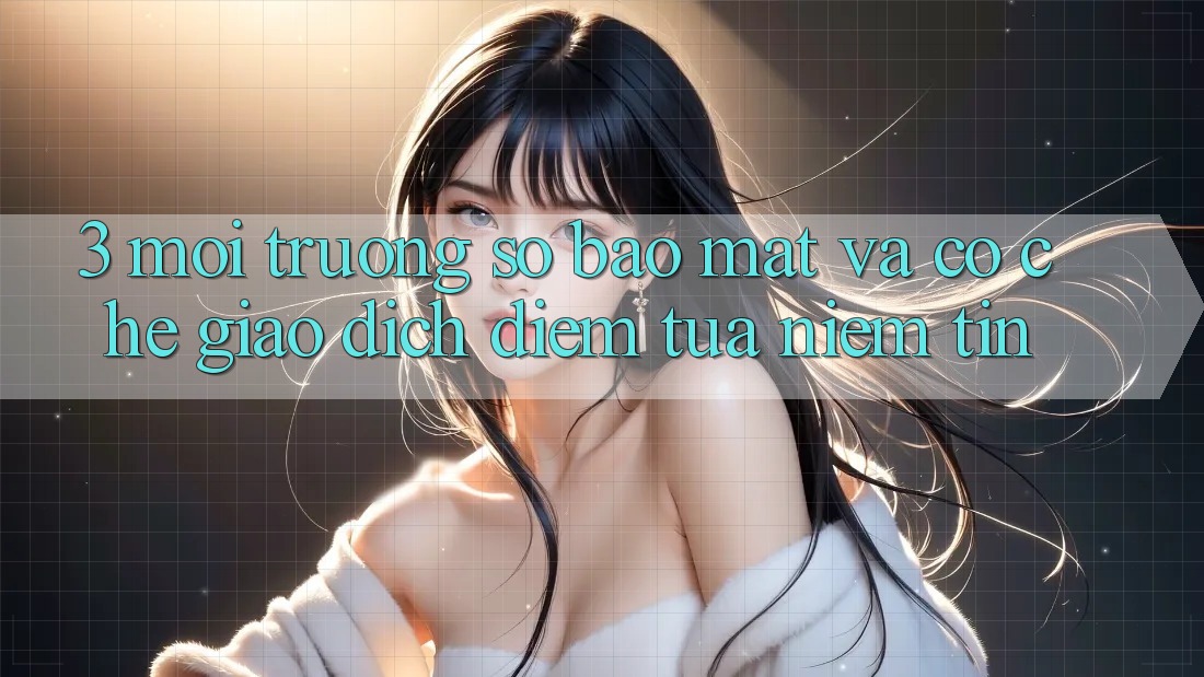 3. Môi trường số Bảo mật Và Cơ Chế Giao Dịch: Điểm Tựa Niềm Tin 3. Môi trường số Bảo mật Và Cơ Chế Giao Dịch: Điểm Tựa Niềm Tin