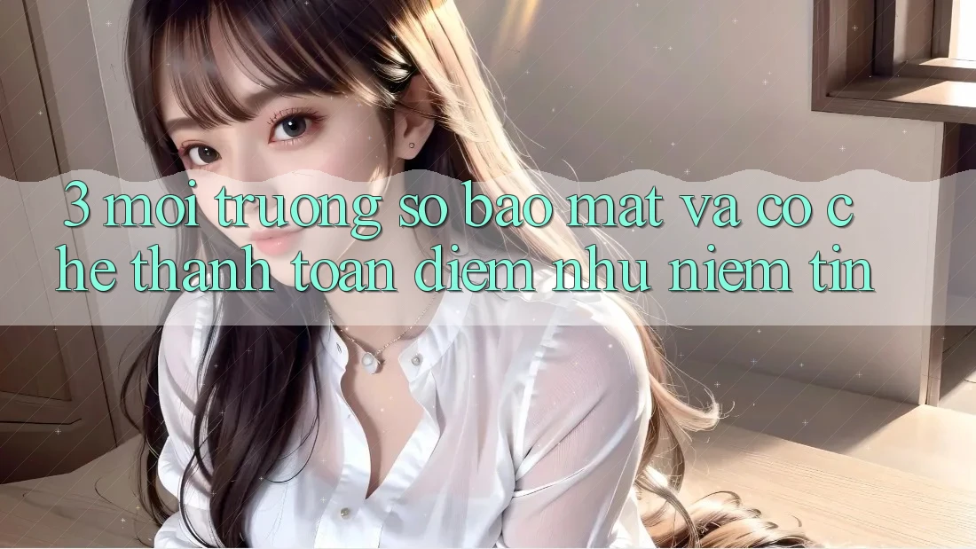3. Môi trường số Bảo Mật Và Cơ Chế Thanh toán: Điểm Như Niềm Tin 3. Môi trường số Bảo Mật Và Cơ Chế Thanh toán: Điểm Như Niềm Tin