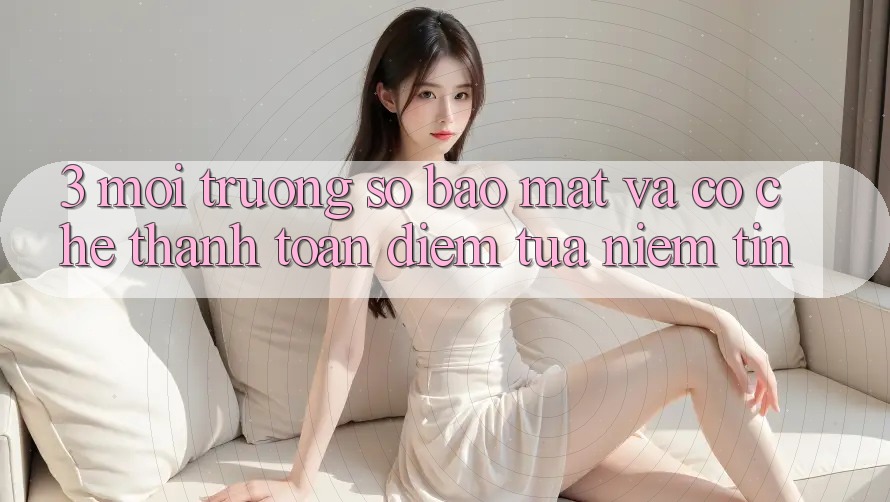 3. Môi trường số Bảo Mật Và Cơ Chế Thanh toán: Điểm Tựa Niềm Tin 3. Môi trường số Bảo Mật Và Cơ Chế Thanh toán: Điểm Tựa Niềm Tin