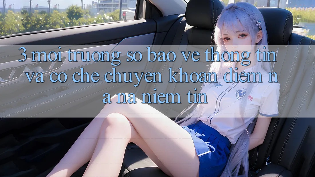 3. Môi trường số Bảo vệ thông tin Và Cơ Chế Chuyển khoản: Điểm Na ná Niềm Tin 3. Môi trường số Bảo vệ thông tin Và Cơ Chế Chuyển khoản: Điểm Na ná Niềm Tin