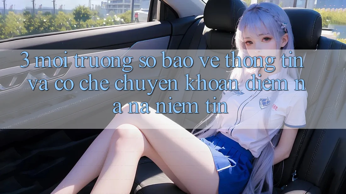 3. Môi trường số Bảo vệ thông tin Và Cơ Chế Chuyển khoản: Điểm Na ná Niềm Tin 3. Môi trường số Bảo vệ thông tin Và Cơ Chế Chuyển khoản: Điểm Na ná Niềm Tin