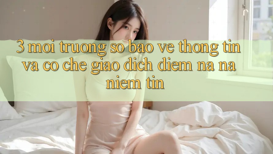 3. Môi trường số Bảo vệ thông tin Và Cơ Chế Giao Dịch: Điểm Na ná Niềm Tin 3. Môi trường số Bảo vệ thông tin Và Cơ Chế Giao Dịch: Điểm Na ná Niềm Tin