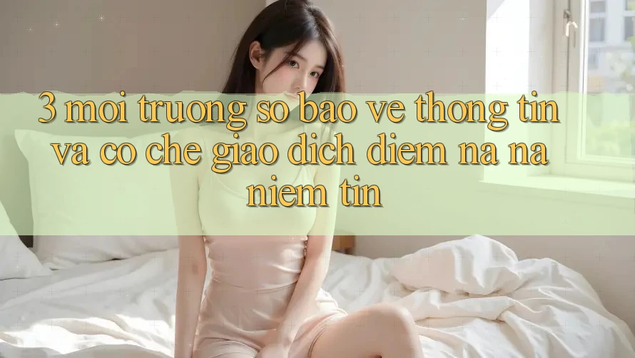 3. Môi trường số Bảo vệ thông tin Và Cơ Chế Giao Dịch: Điểm Na ná Niềm Tin