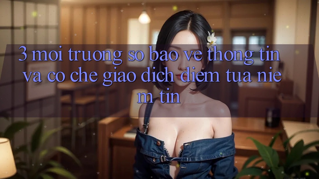 3. Môi trường số Bảo vệ thông tin Và Cơ Chế Giao Dịch: Điểm Tựa Niềm Tin 3. Môi trường số Bảo vệ thông tin Và Cơ Chế Giao Dịch: Điểm Tựa Niềm Tin