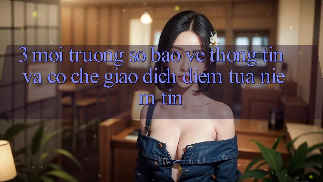 3. Môi trường số Bảo vệ thông tin Và Cơ Chế Giao Dịch: Điểm Tựa Niềm Tin 3. Môi trường số Bảo vệ thông tin Và Cơ Chế Giao Dịch: Điểm Tựa Niềm Tin
