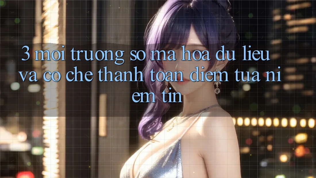 3. Môi trường số Mã hóa dữ liệu Và Cơ Chế Thanh toán: Điểm Tựa Niềm Tin