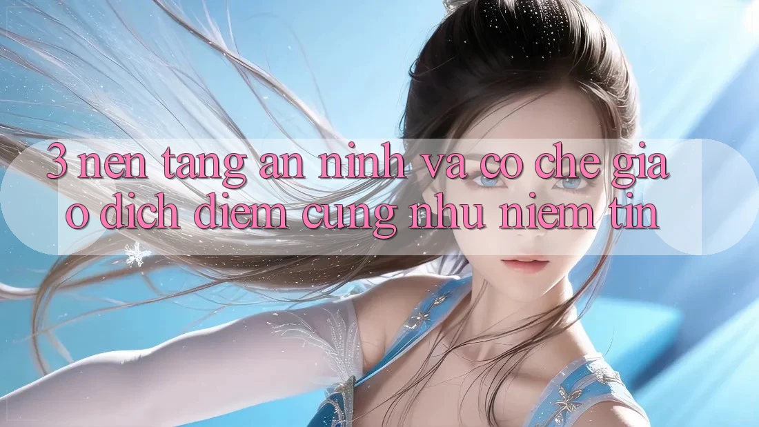 3. Nền tảng An ninh Và Cơ Chế Giao Dịch: Điểm Cũng như Niềm Tin 3. Nền tảng An ninh Và Cơ Chế Giao Dịch: Điểm Cũng như Niềm Tin