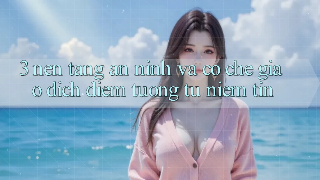 3. Nền tảng An ninh Và Cơ Chế Giao Dịch: Điểm Tương tự Niềm Tin 3. Nền tảng An ninh Và Cơ Chế Giao Dịch: Điểm Tương tự Niềm Tin