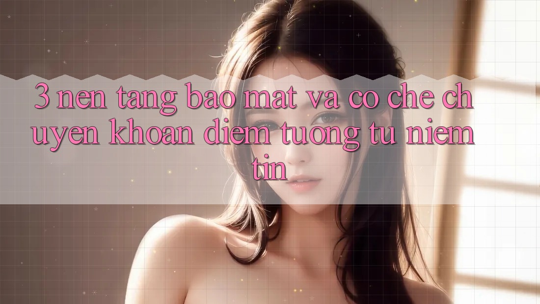 3. Nền tảng Bảo Mật Và Cơ Chế Chuyển khoản: Điểm Tương tự Niềm Tin 3. Nền tảng Bảo Mật Và Cơ Chế Chuyển khoản: Điểm Tương tự Niềm Tin