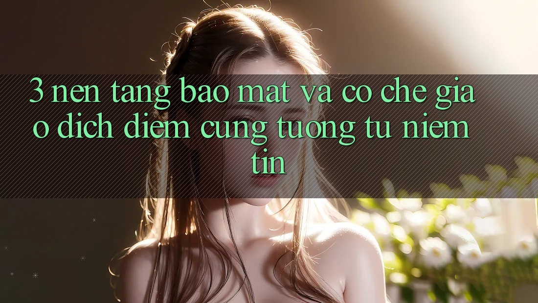 3. Nền tảng Bảo Mật Và Cơ Chế Giao Dịch: Điểm Cũng tương tự Niềm Tin