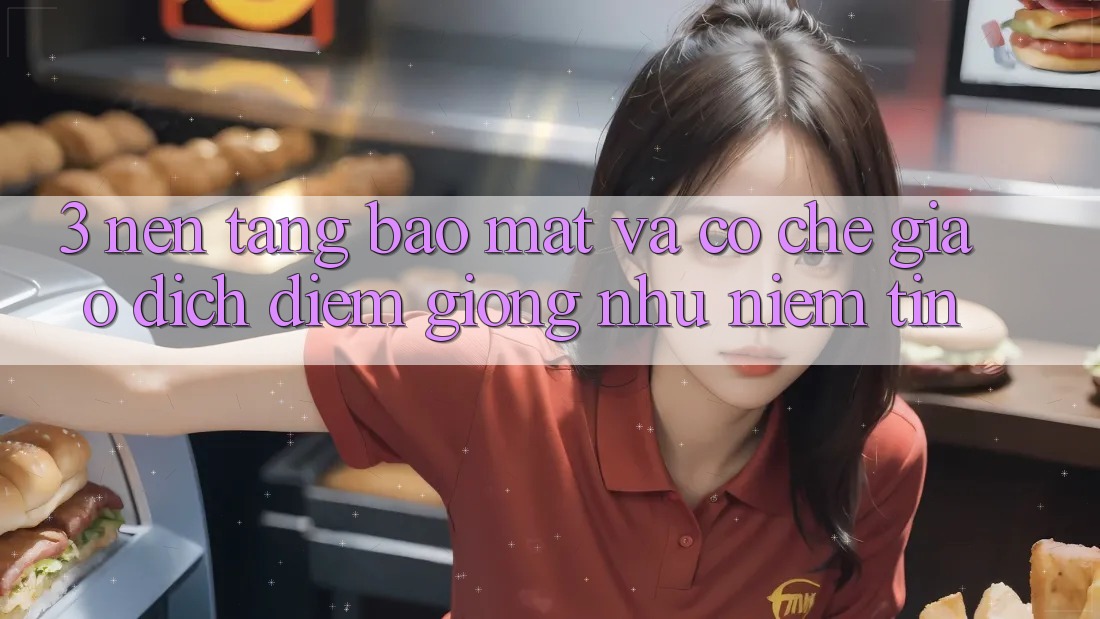 3. Nền tảng Bảo Mật Và Cơ Chế Giao Dịch: Điểm Giống như Niềm Tin 3. Nền tảng Bảo Mật Và Cơ Chế Giao Dịch: Điểm Giống như Niềm Tin