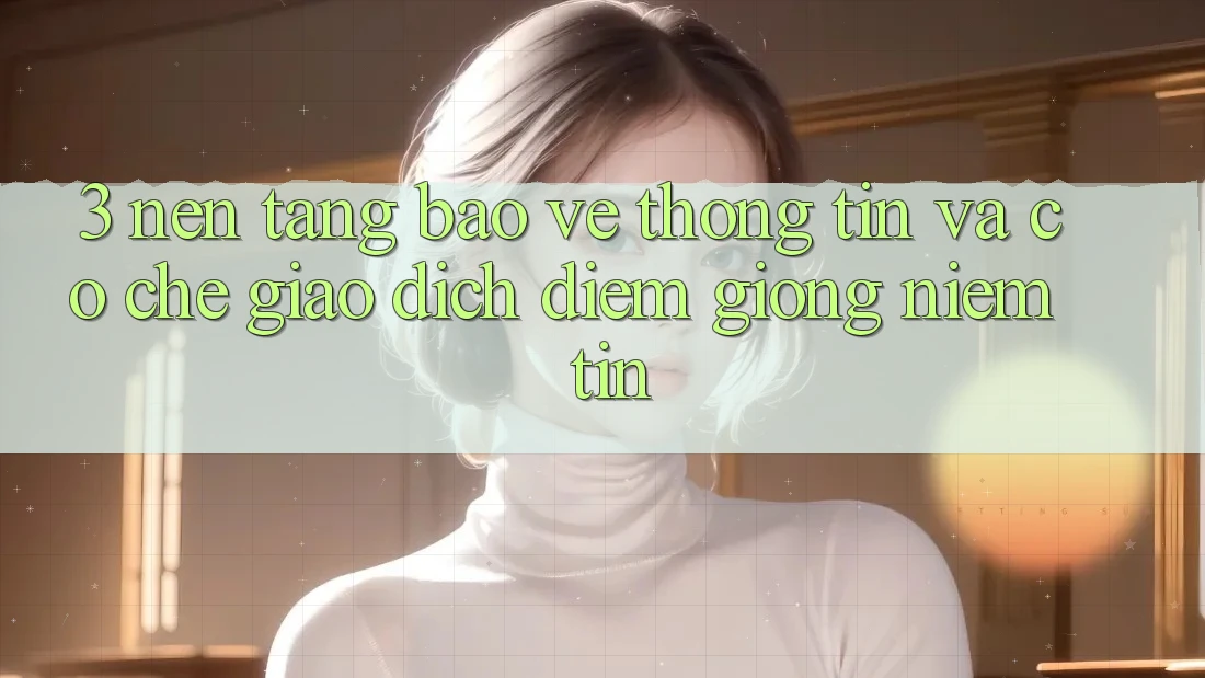 3. Nền tảng Bảo vệ thông tin Và Cơ Chế Giao Dịch: Điểm Giống Niềm Tin