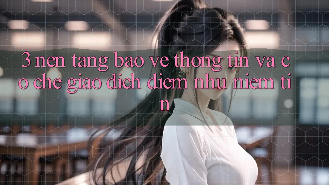 3. Nền tảng Bảo vệ thông tin Và Cơ Chế Giao Dịch: Điểm Như Niềm Tin 3. Nền tảng Bảo vệ thông tin Và Cơ Chế Giao Dịch: Điểm Như Niềm Tin