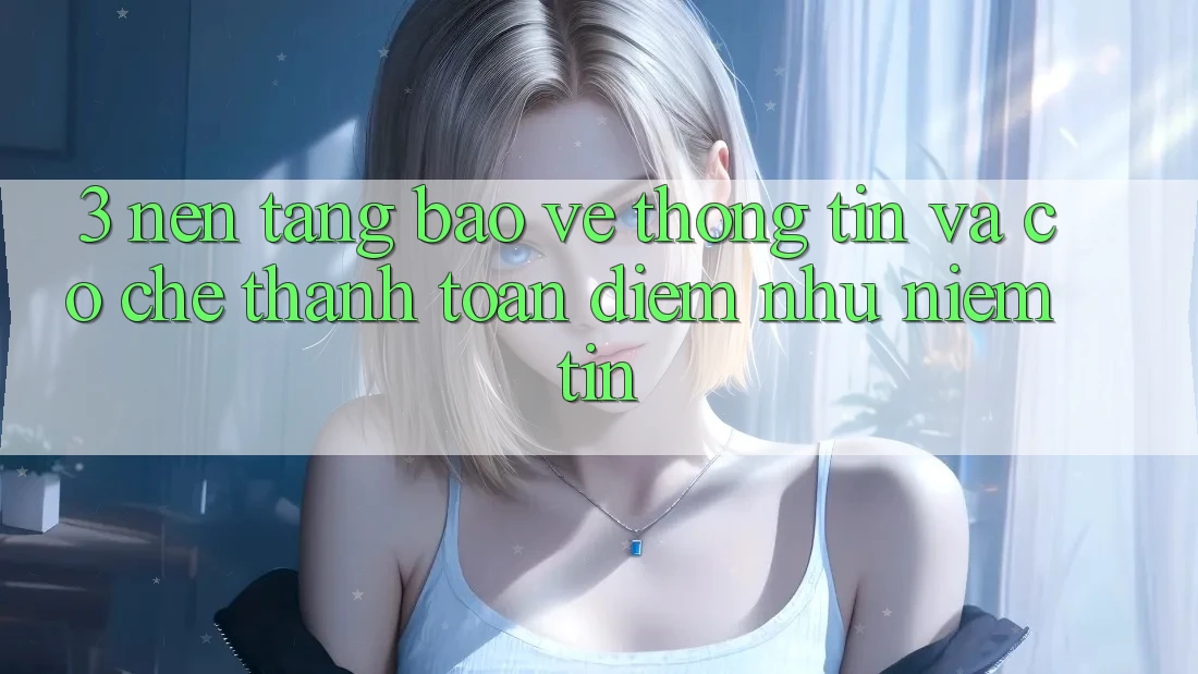 3. Nền tảng Bảo vệ thông tin Và Cơ Chế Thanh toán: Điểm Như Niềm Tin