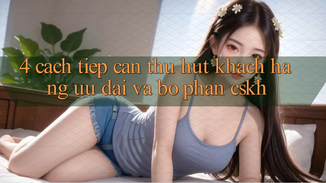 4. Cách tiếp cận Thu Hút Khách hàng: Ưu Đãi Và Bộ phận CSKH 4. Cách tiếp cận Thu Hút Khách hàng: Ưu Đãi Và Bộ phận CSKH