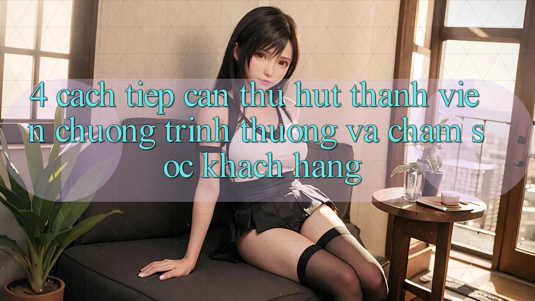 4. Cách tiếp cận Thu Hút Thành viên: Chương trình thưởng Và Chăm Sóc Khách Hàng