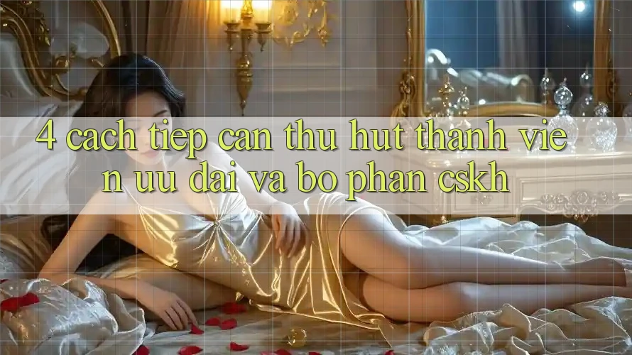 4. Cách tiếp cận Thu Hút Thành viên: Ưu Đãi Và Bộ phận CSKH 4. Cách tiếp cận Thu Hút Thành viên: Ưu Đãi Và Bộ phận CSKH