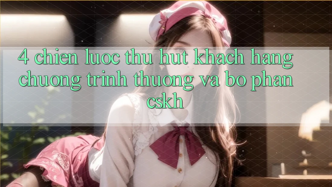 4. Chiến Lược Thu Hút Khách hàng: Chương trình thưởng Và Bộ phận CSKH 4. Chiến Lược Thu Hút Khách hàng: Chương trình thưởng Và Bộ phận CSKH