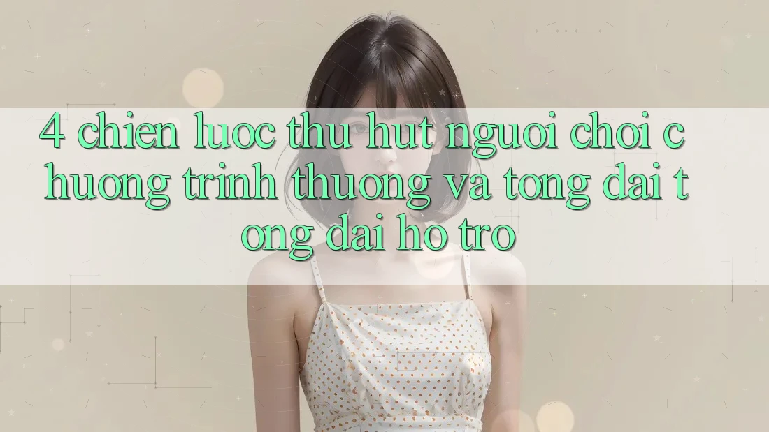 4. Chiến Lược Thu Hút Người Chơi: Chương trình thưởng Và Tổng đài tổng đài hỗ trợ