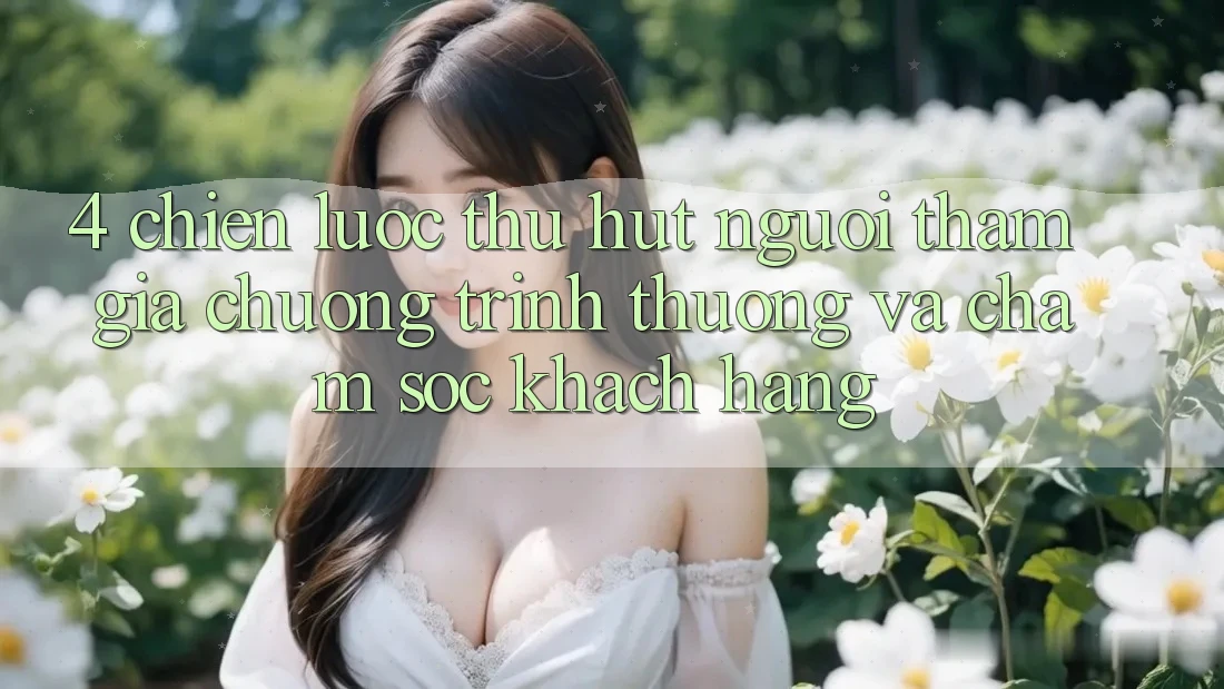 4. Chiến Lược Thu Hút Người tham gia: Chương trình thưởng Và Chăm Sóc Khách Hàng 4. Chiến Lược Thu Hút Người tham gia: Chương trình thưởng Và Chăm Sóc Khách Hàng