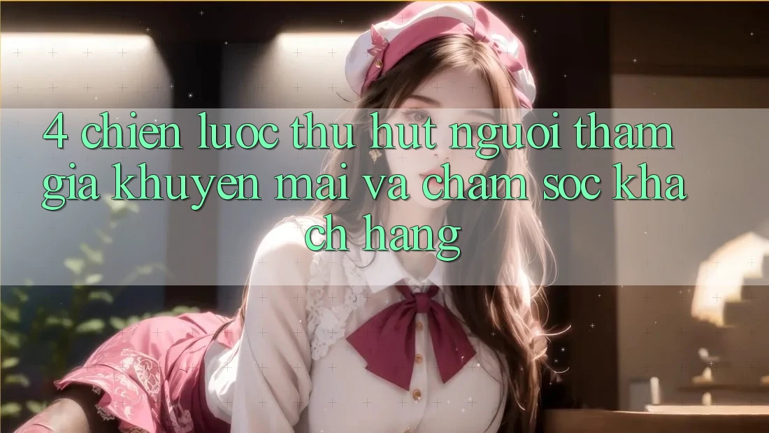 4. Chiến lược Thu Hút Người tham gia: Khuyến mãi Và Chăm Sóc Khách Hàng
