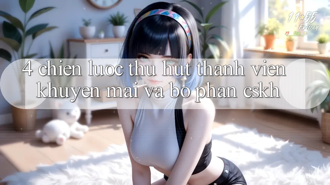 4. Chiến Lược Thu Hút Thành viên: Khuyến mãi Và Bộ phận CSKH