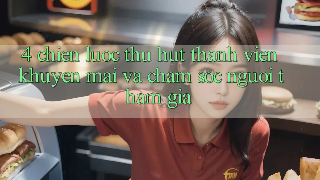 4. Chiến Lược Thu Hút Thành viên: Khuyến mãi Và Chăm Sóc Người tham gia 4. Chiến Lược Thu Hút Thành viên: Khuyến mãi Và Chăm Sóc Người tham gia