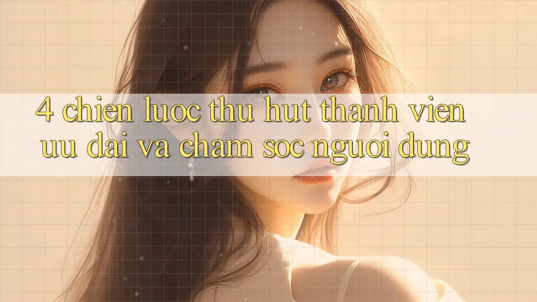 4. Chiến Lược Thu Hút Thành viên: Ưu Đãi Và Chăm Sóc Người dùng 4. Chiến Lược Thu Hút Thành viên: Ưu Đãi Và Chăm Sóc Người dùng