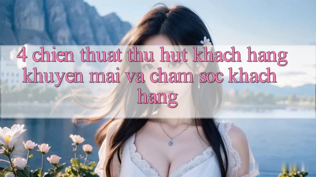 4. Chiến thuật Thu Hút Khách hàng: Khuyến mãi Và Chăm Sóc Khách Hàng 4. Chiến thuật Thu Hút Khách hàng: Khuyến mãi Và Chăm Sóc Khách Hàng