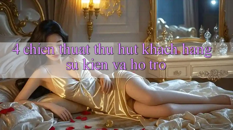 4. Chiến thuật Thu Hút Khách hàng: Sự kiện Và Hỗ trợ