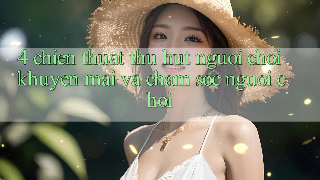 4. Chiến thuật Thu Hút Người Chơi: Khuyến mãi Và Chăm Sóc Người chơi 4. Chiến thuật Thu Hút Người Chơi: Khuyến mãi Và Chăm Sóc Người chơi