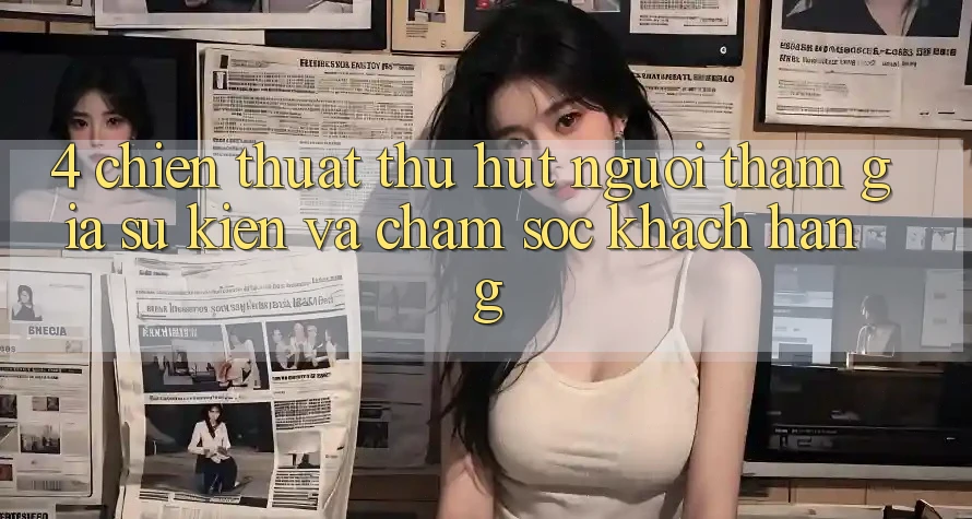 4. Chiến thuật Thu Hút Người tham gia: Sự kiện Và Chăm Sóc Khách Hàng 4. Chiến thuật Thu Hút Người tham gia: Sự kiện Và Chăm Sóc Khách Hàng