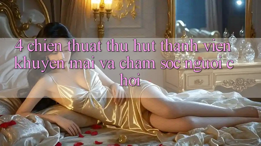 4. Chiến thuật Thu Hút Thành viên: Khuyến mãi Và Chăm Sóc Người chơi 4. Chiến thuật Thu Hút Thành viên: Khuyến mãi Và Chăm Sóc Người chơi