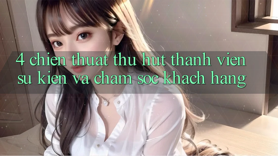4. Chiến thuật Thu Hút Thành viên: Sự kiện Và Chăm Sóc Khách Hàng 4. Chiến thuật Thu Hút Thành viên: Sự kiện Và Chăm Sóc Khách Hàng
