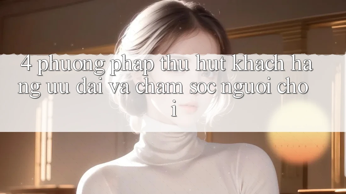 4. Phương pháp Thu Hút Khách hàng: Ưu Đãi Và Chăm Sóc Người chơi