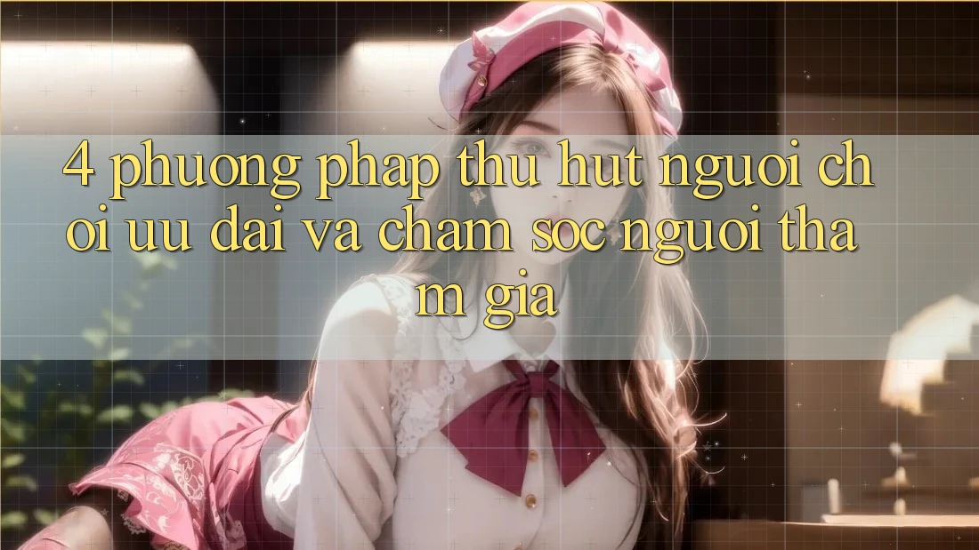 4. Phương pháp Thu Hút Người Chơi: Ưu Đãi Và Chăm Sóc Người tham gia 4. Phương pháp Thu Hút Người Chơi: Ưu Đãi Và Chăm Sóc Người tham gia