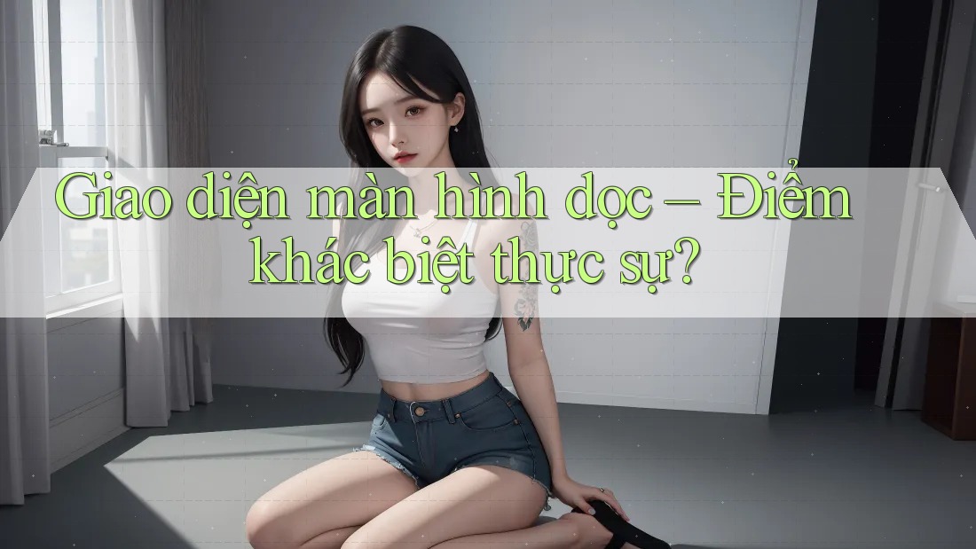 Giao diện màn hình dọc – Điểm khác biệt thực sự?