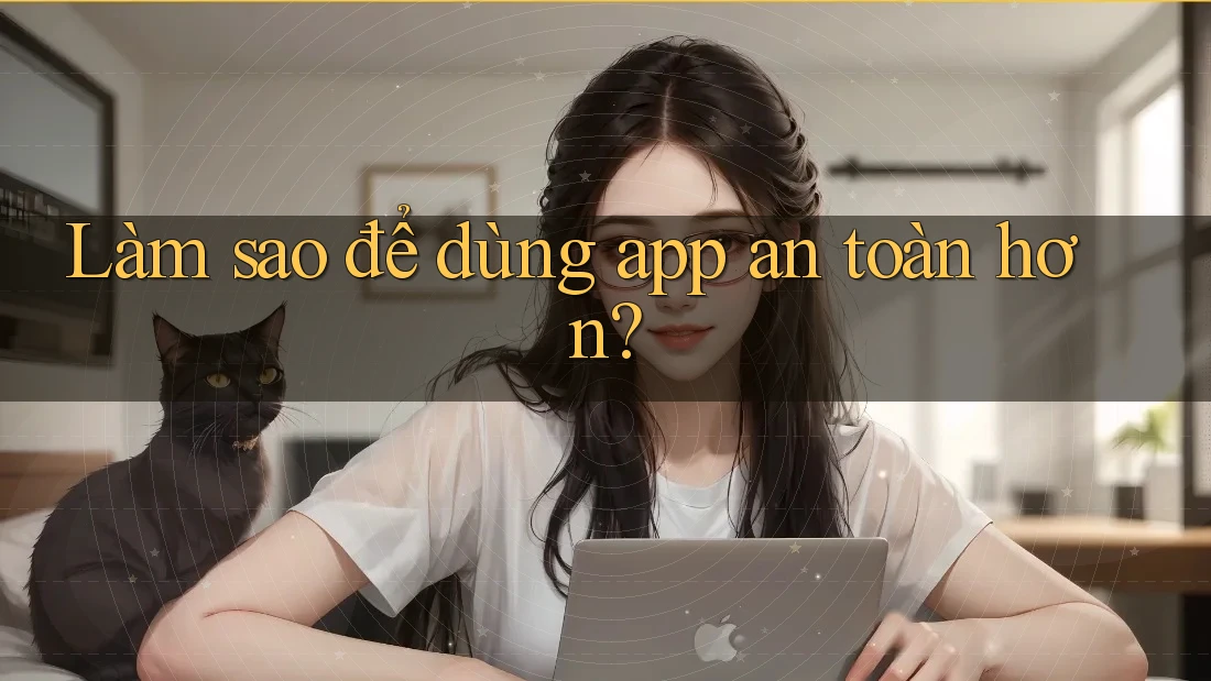 Làm sao để dùng app an toàn hơn? Làm sao để dùng app an toàn hơn?